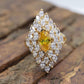 Vintage CZ Sterling silver Ring (11/50)