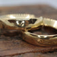 14k Gold Puffed Hollow HOOP Earrings. Large HOOP earrings st(71/88)