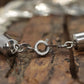 Vintage HEAVY Sterling Silver 925 Braided Herringbone Chain Bracelet 10mm and 22in 13.9g st(10/06)