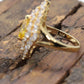 Vintage CZ Sterling silver Ring (11/50)