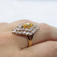 Vintage CZ Sterling silver Ring (11/50)