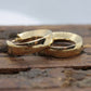 14k Gold Puffed Hollow HOOP Earrings. Large HOOP earrings st(71/88)