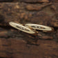 14k Gold HOOP Earrings. 14k Hoop Gloss thin dangle earrings. st(71/78)