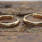 14k Gold HOOP Earrings. 14k Hoop Gloss thin dangle earrings. st(71/78)