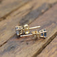 14k Sapphire Stud Earrings. st(23/00)