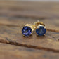 14k Sapphire Stud Earrings. st(23/00)