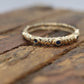 14k Gold BLUE Sapphire Eternity Band. Bezel Set Sapphire Bubble Fun ring. st(86/25)