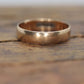 10k ESJ Co. Antique Victorian Band. Sz3.5 4mm wide. Perfect MIDI ring. St(37/36)