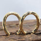 14k Gold Puffed Hollow HOOP Earrings. Large Oval HOOP earrings Twisted design. Wide Hoops. st54/63