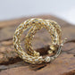 14k Gold Filigree Puffed Hollow HOOP Earrings. Intricate filigree HOOP earrings design. Hoops. st54/63