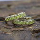 14k Canary Fancy Yellow Diamond Hoop Huggie Earrings. Diamond set Huggies Earrings. Est 0.84ctw of diamonds st126/50