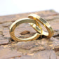 18k Gold Puffed Hollow Box HOOP Earrings. Square Cube HOOP earrings. st92/11