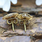 18k JABEL Diamond Stud earrings. Vintage Ornate Filigree design. st138/11