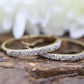 14k Diamond Hoop Earrings. Diamond Pave set diamond HOOP Earrings. st(115/11)