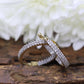 10k Diamond IN and OUT Hoop Earrings. Diamond Pave set diamond Inside Outside HOOP Earrings. st109/25