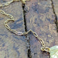 Black Hills Gold Necklace. Heavy Vintage 10k Pendant and Necklace made by Black Hills Gold. stock 54/63