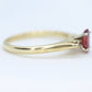 Natural Ruby Diamond Ring. 14k Ruby Solitaire engagement ring. Oval ruby Gold ring. Diamonds. RUBY Engagement ring. st(126/50)