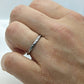 PLATINUM Art Deco Blossom Flower Engraved Band. Flower Blossom engraved Ring. Engraved. st(164)