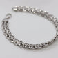 14k MILOR Double LINK Chain Bracelet. 14k S Specialty Link Bracelet ITALY. st(207)