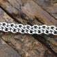 14k MILOR Double LINK Chain Bracelet. 14k S Specialty Link Bracelet ITALY. st(207)