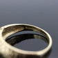 Christian FISH ichthys ichthus Textured Wide Dome 10k Yellow Gold Band. 10k Engraved and Textured ring. st(103/50)