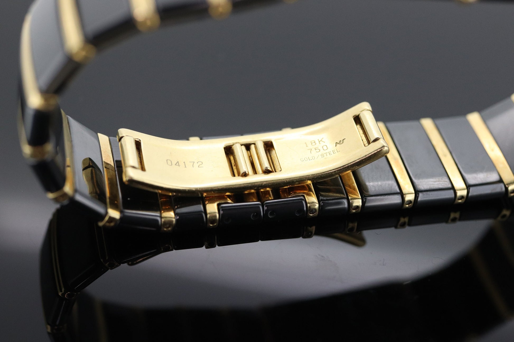 RADO 18k High Tech Ceramic and Stainless Steel Watch. RADO DiaStar Bracelet Watch. st(374)