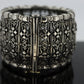 KONSTANTINO Bracelet. Heavy sterling Silver and 18k Bracelet Bangle Cuff HERA Konstantino Collection (st269)