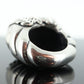 Heavy MODERNIST sterling Silver 925 Signet Rings. FERN leaves High Dome. Potential Dian Malouf DLM Collection (st114)