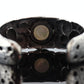 Dian Malouf Cuff Bracelet. Mabe Pearl Heavy sterling Silver and 14k Gold Cuff Bangle Bracelet DLM Collection (st119)
