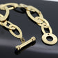Roberto Coin 18k Yellow Gold Bracelet. Chic and Shine Bracelet. Roberto Coin Chain Bracelet. (10-03)