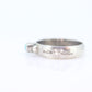 Zuni Navajo Sterling Silver BAnd ring. Turquoise Bezel set Ring.  St(15)
