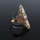 Black Hills Gold Marquise shaped Ring. 10k Multi-Tone Black Hills Gold Statement Ring. st(126/50)