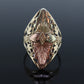 Black Hills Gold Marquise shaped Ring. 10k Multi-Tone Black Hills Gold Statement Ring. st(126/50)