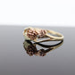 Black Hills Gold Ring. 10k FLOWER ROSE Multi-Tone Black Hills Gold Statement Ring. size 10 stock(72)