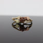 Black Hills Gold Ring. 10k FLOWER ROSE Multi-Tone Black Hills Gold Statement Ring. size 10 stock(72)