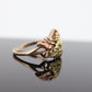 Black Hills Gold Ring. 10k Black Hills Gold wedding band. Vintage Black Hills gold. size 7 stock(78)