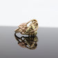 Black Hills Gold Ring. 10k Black Hills Gold wedding band. Vintage Black Hills gold. size 7 stock(78)
