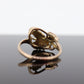 Black Hills Gold Ring. 10k Black Hills Gold wedding band. Vintage Black Hills gold. size 7 stock(78)