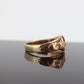 Black Hills Gold Ring Mens. Heavy 10k Multi-Tone Black Hills Gold Thick BAND. Sz 14 ST(167)