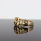 Black Hills Gold Ring Mens. Heavy 10k Multi-Tone Black Hills Gold Thick BAND. Sz 14 ST(167)