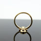 14k ANKH RING. Egyptian Cross Ring 14k Textured Yellow Gold. st(84)