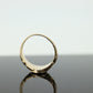 Signet Ring. 10k Yellow gold with STORK Bird Embossed shoulders. engraved HK can be engraved. st(37)