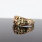 Black Hills Gold Ring Mens. Heavy 10k Multi-Tone Black Hills Gold Thick BAND. Sz 14 ST(167)