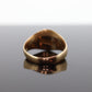 Antique Black Hills Gold ring. 10k Pyramid Garnet Black Hill Ring. Black Hills GARNET Antique. st(104)