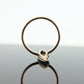 Antique 14k PEARL seed MOP cluster Marquise Navette ring. ANTIQUE Victorian Pearl seed Marquise cluster ring
