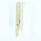 10k Mariner Link Bracelet. Dainty 10k Mens or Womens Anchor Bracelet. 1.4gram 7.25in length st(59)