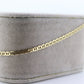 10k Mariner Link Bracelet. Dainty 10k Mens or Womens Anchor Bracelet. 1.4gram 7.25in length st(59)