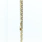 10k Mariner Link Bracelet. Dainty 10k Mens or Womens Anchor Bracelet. 1.4gram 7.25in length st(59)