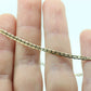 10k Mariner Link Bracelet. Dainty 10k Mens or Womens Anchor Bracelet. 1.4gram 7.25in length st(59)