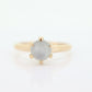 10k Victorian MOONSTONE cabochon Claw set ring. Antique sphere Moonstone ring ring. st(46)